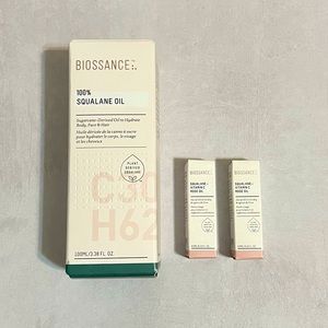 Biossance 100% Squalane Oil Full Size & Mini Set NEW